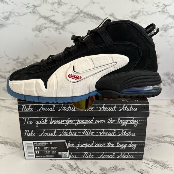 Nike Air Max Penny 1 x Social Status, been worn twice, still in good condition - Picture 10 of 10
